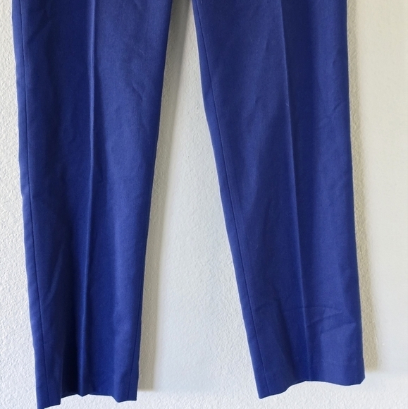 Jones New York Pants Women 6P Blue Dress High Rise Ankle Stretch 30x26 - Picture 6 of 13